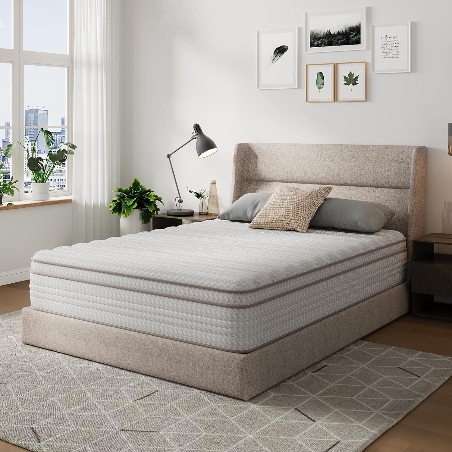 12 Inch Queen Size Mattress, H - Memory Foam Mattress In A Box Queen recension och pris